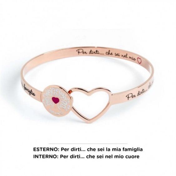 Bracelet Marlù Woman Nel Mio Cuore in Steel 15BR028R - 15BR028R